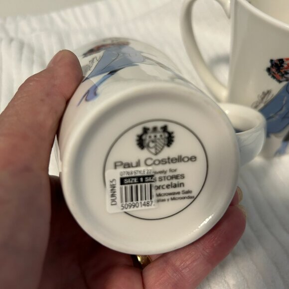 A set of Paul Costelloe Fine Pocelain Coffee Cups - Picture 5 of 5